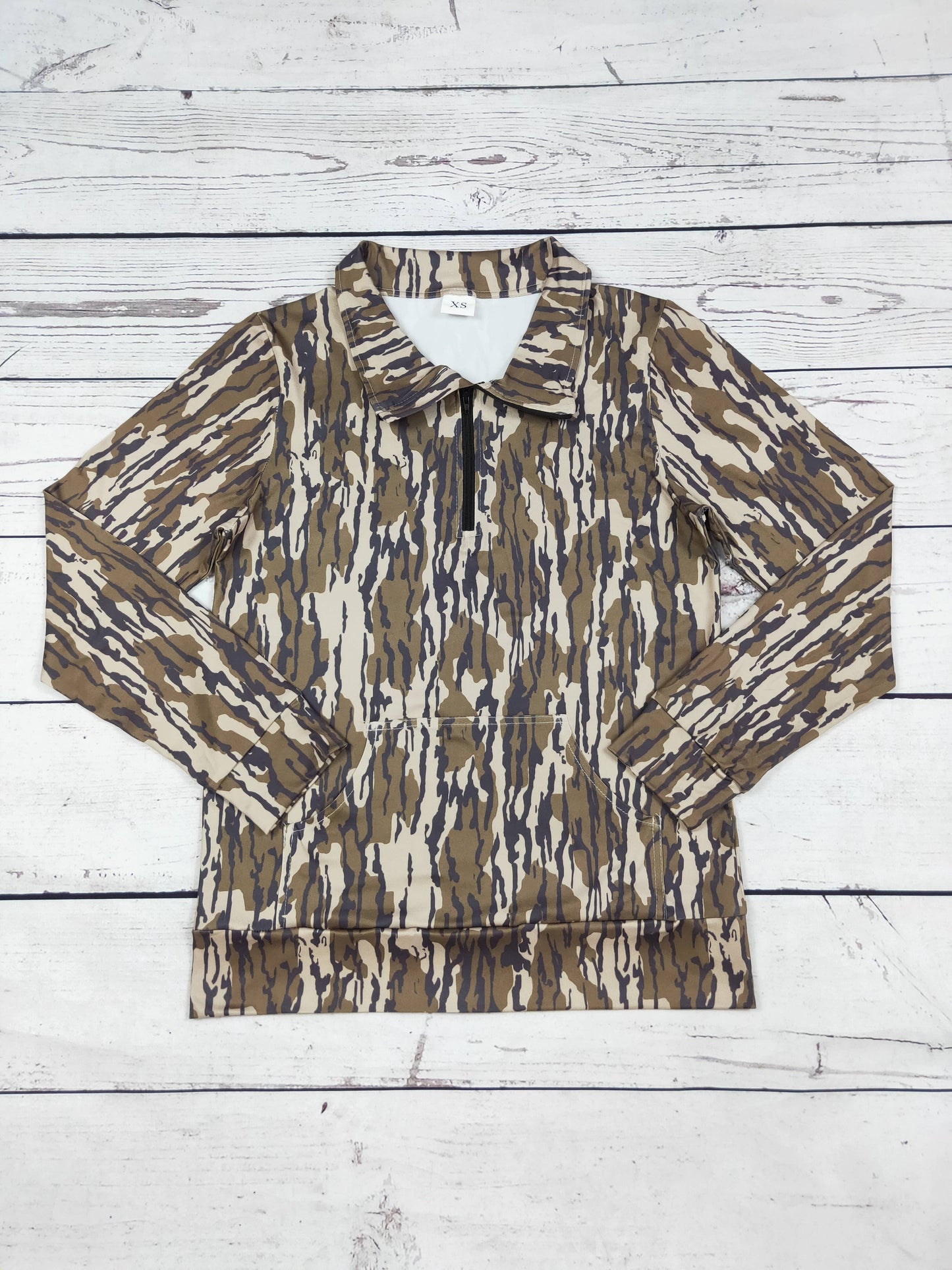 Camo Pullover