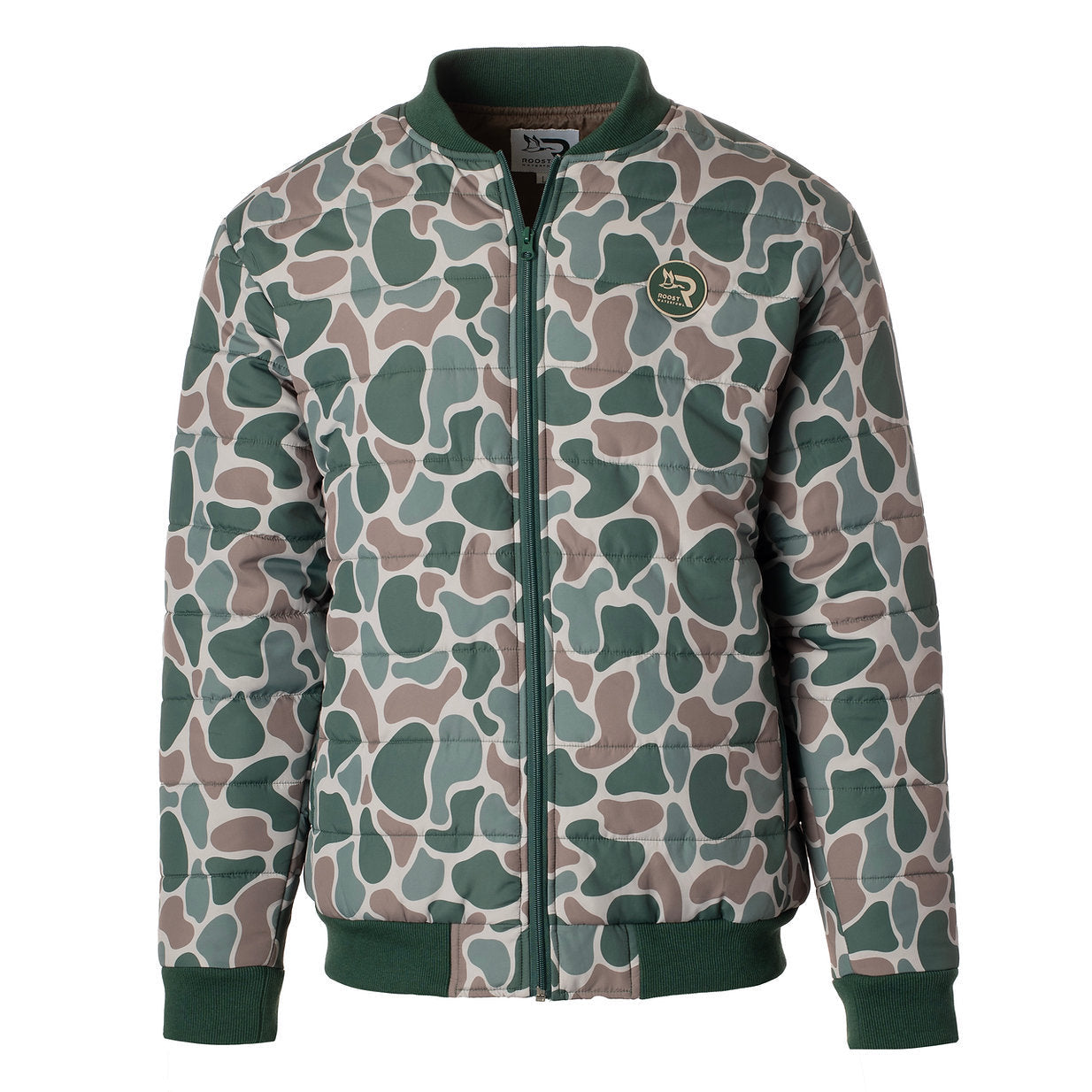 Camo Puffer Jacket