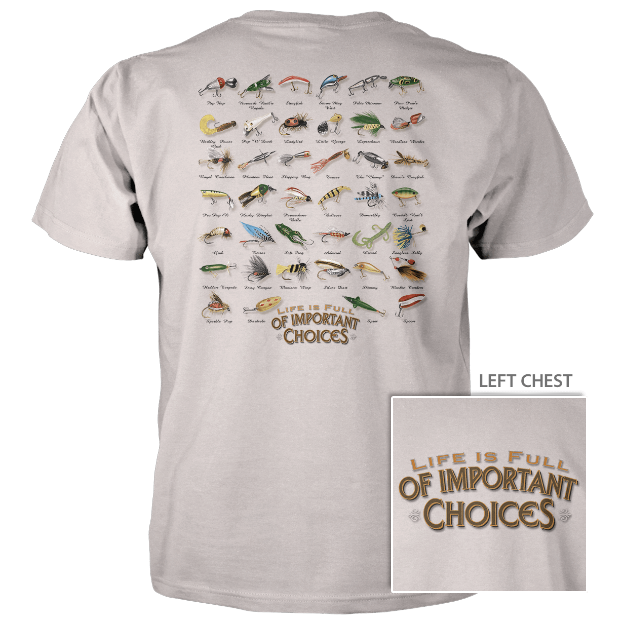 Lure Choices Tee