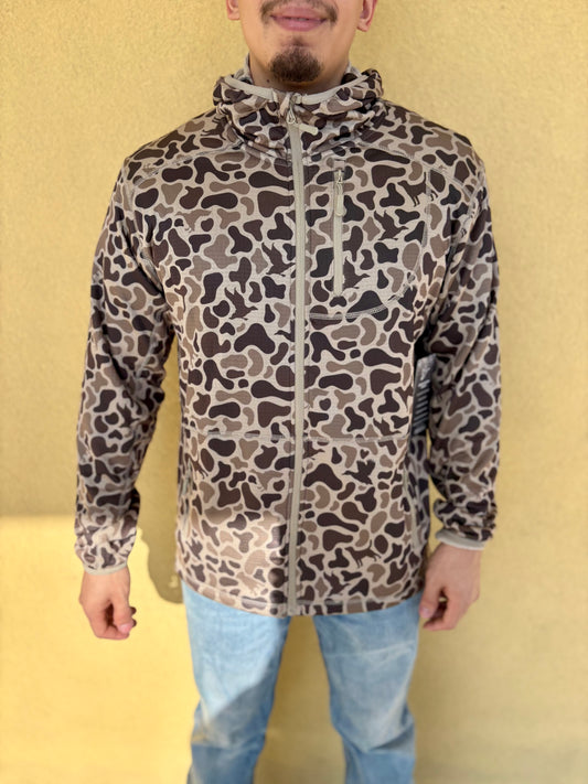 Waffle Hooded Jacket-CW