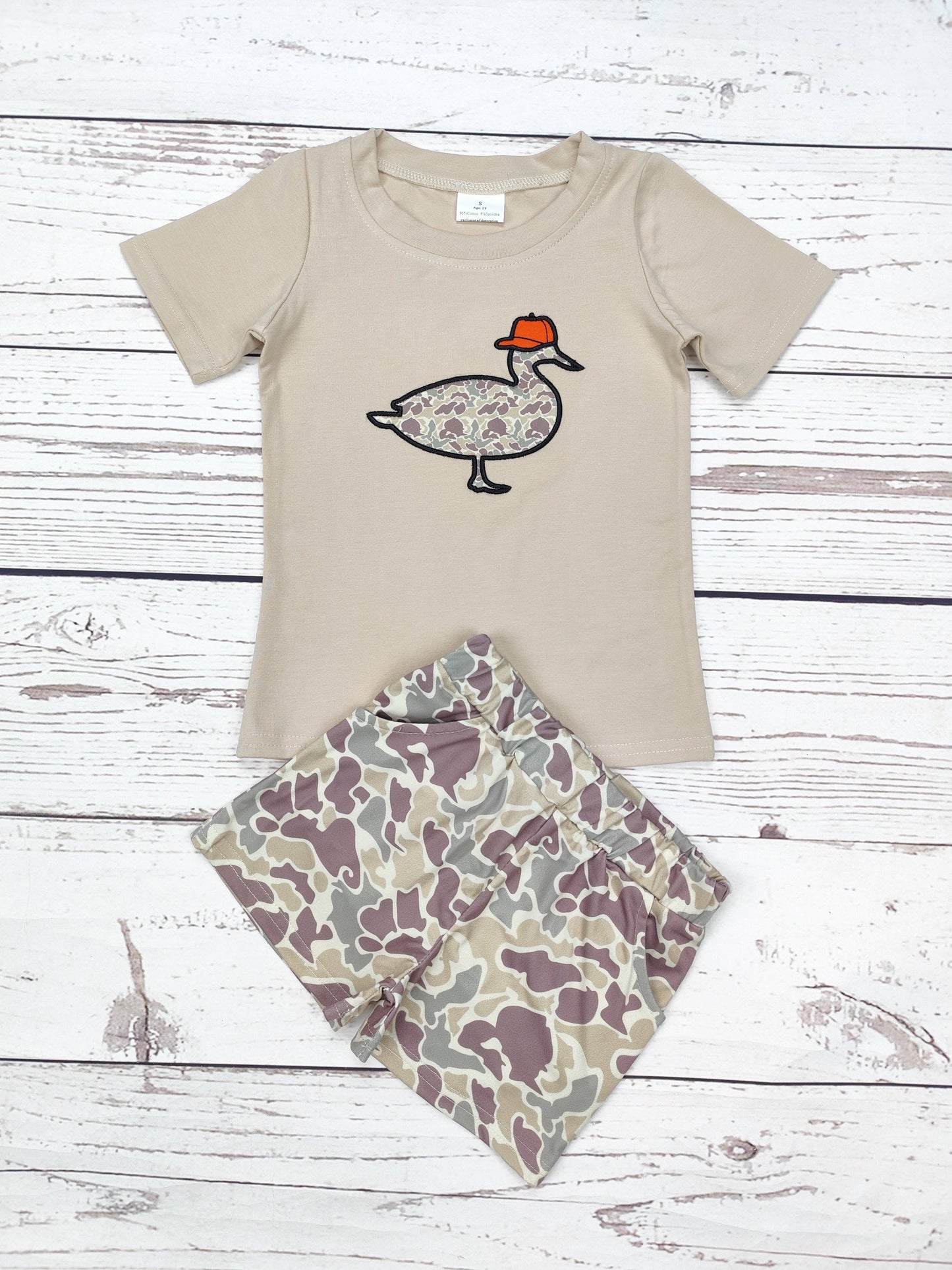 Boys Camo Duck Set