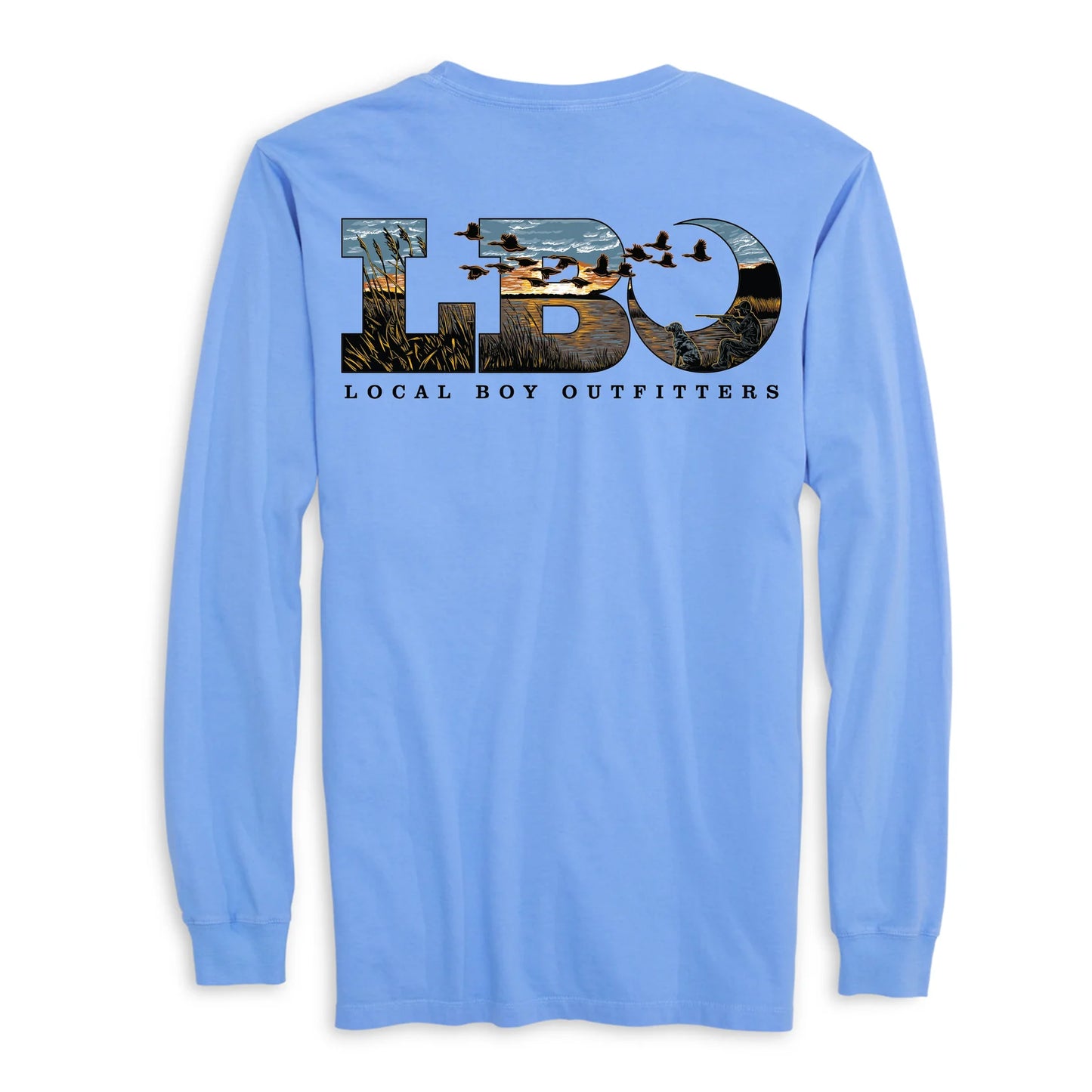 Marsh Scene LS Tee
