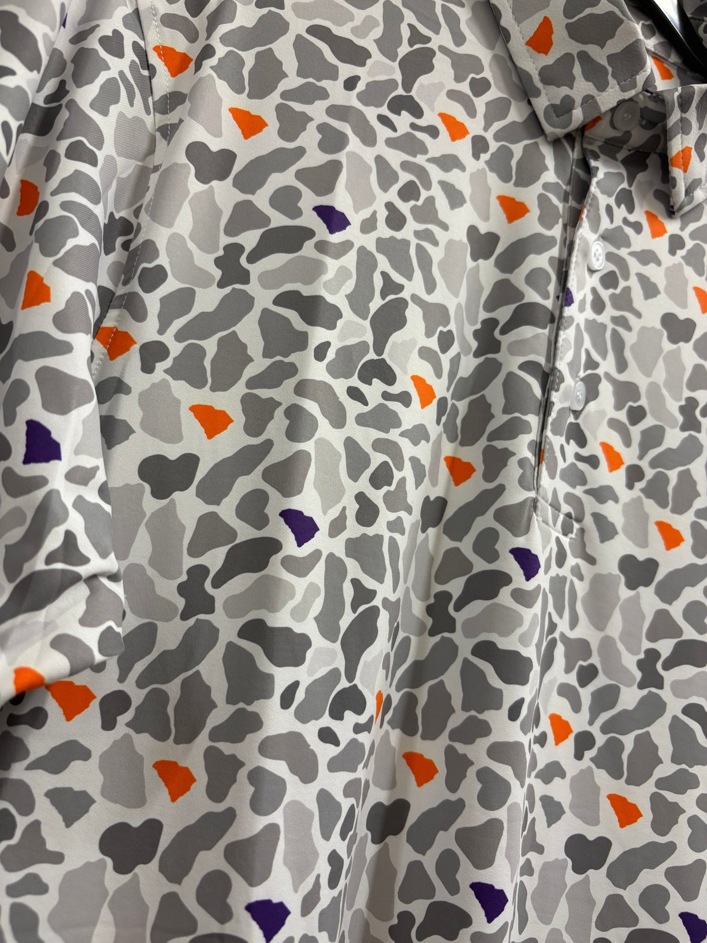 Clemson Camo Polo