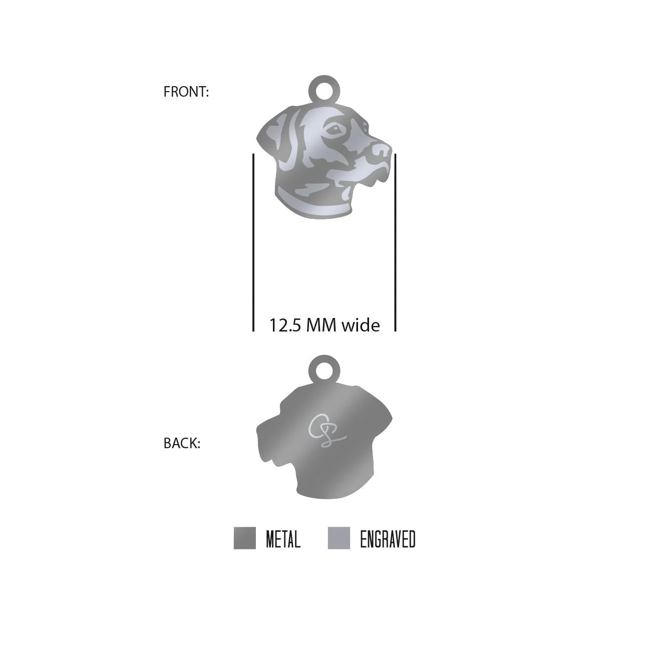 Dog Pendant Chain