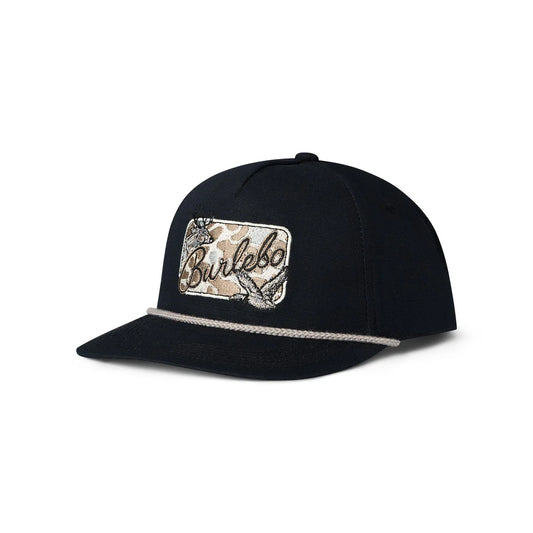 Black Camo Patch Hat