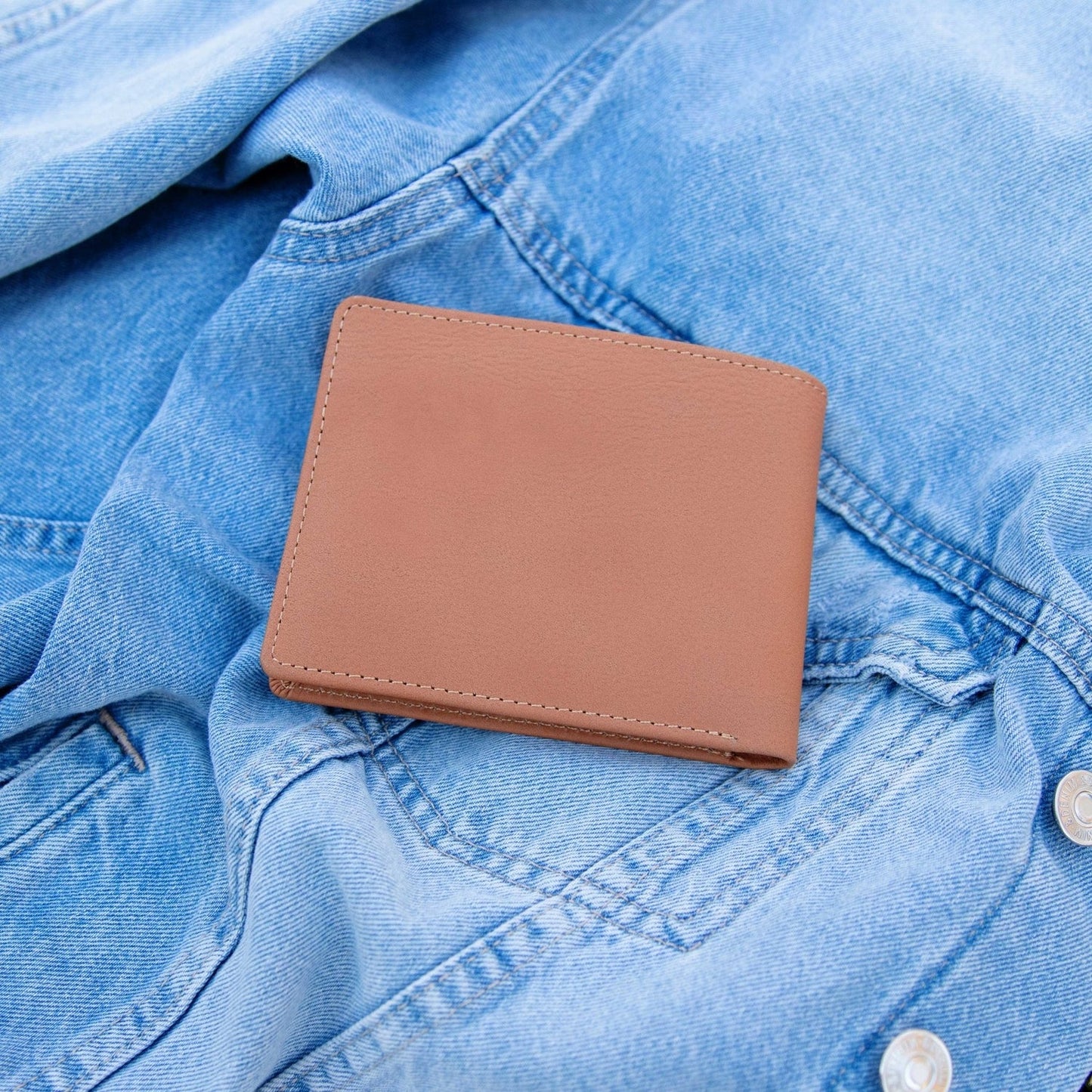 Leather Bi-fold Wallet