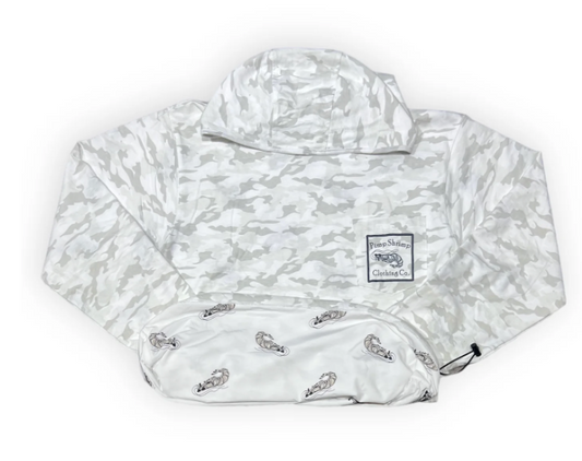 White Camo Hoodie