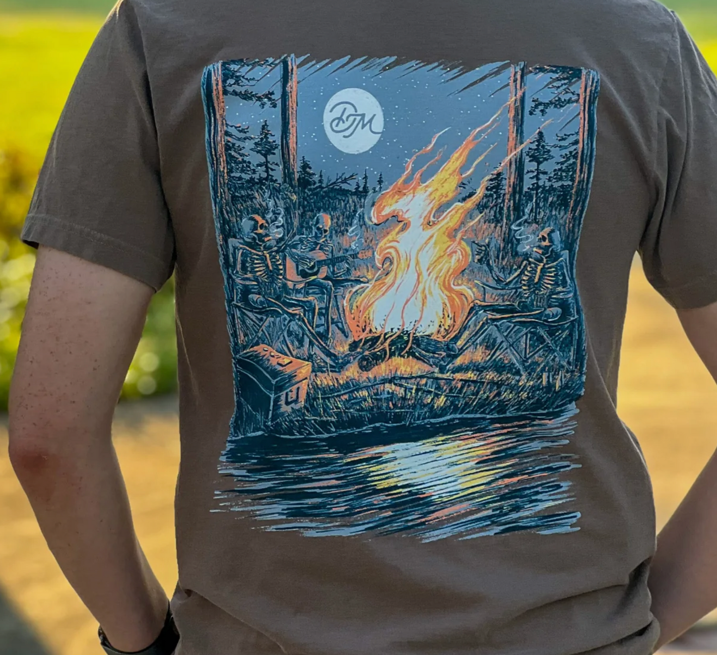 Skelly by Da Fire Tee