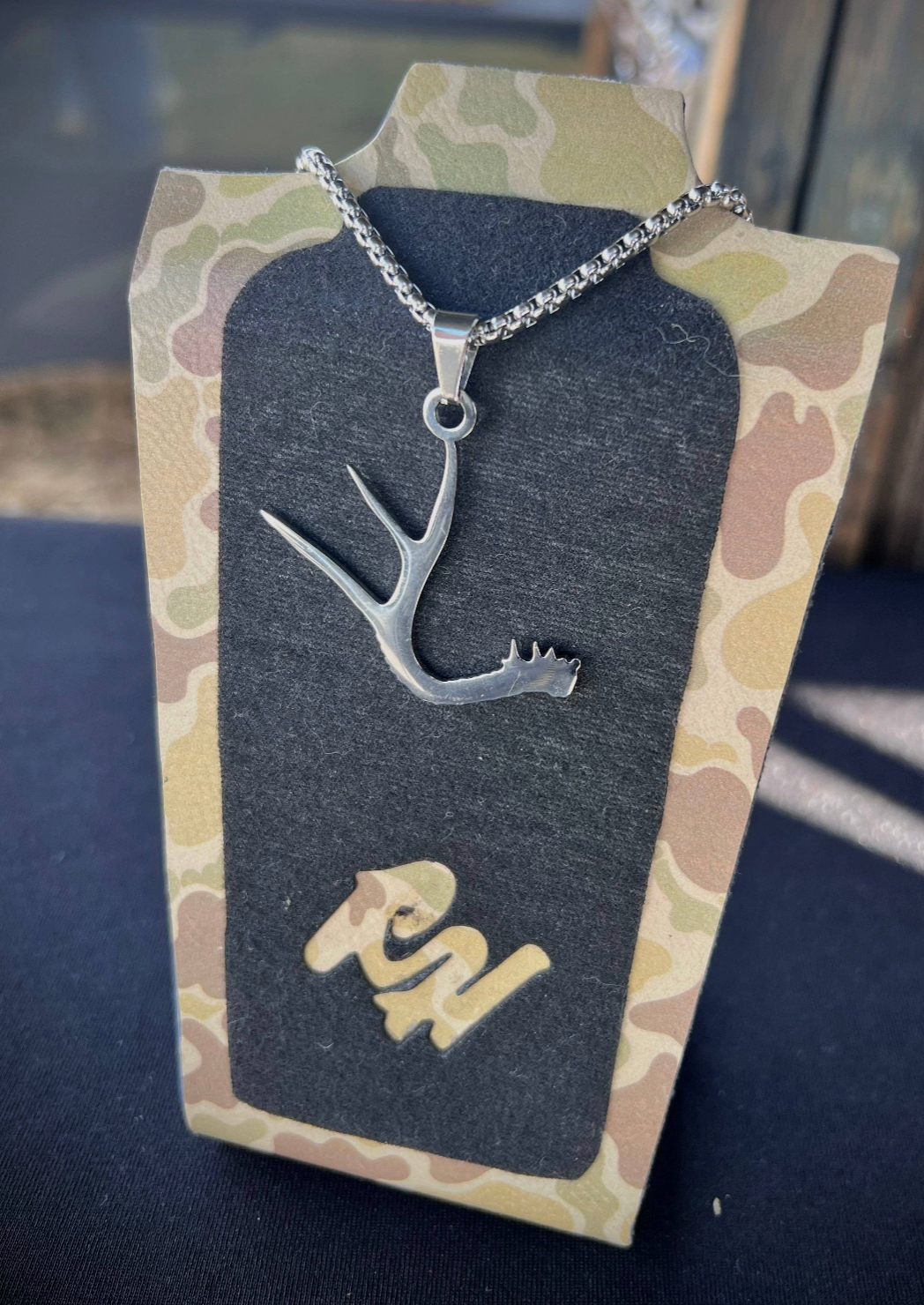 Deer Antler Necklace