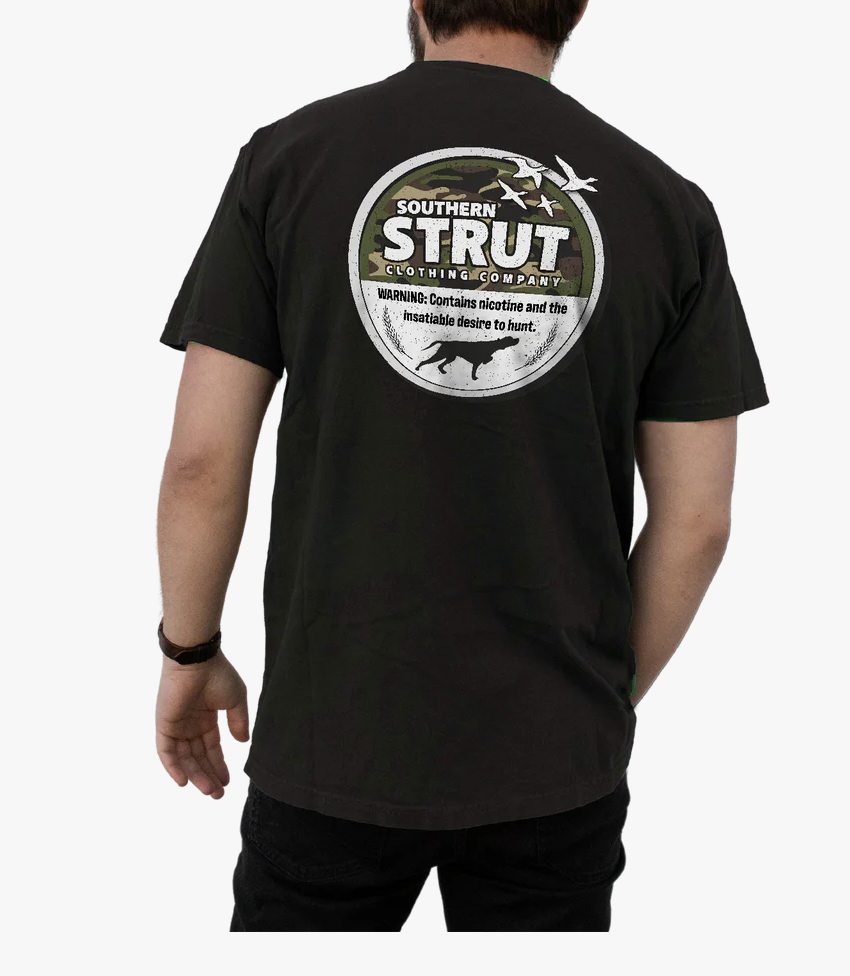 Hunting Warning Label Tee