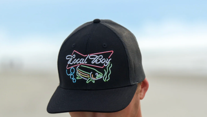 Bud Fish Neon Trucker Hat