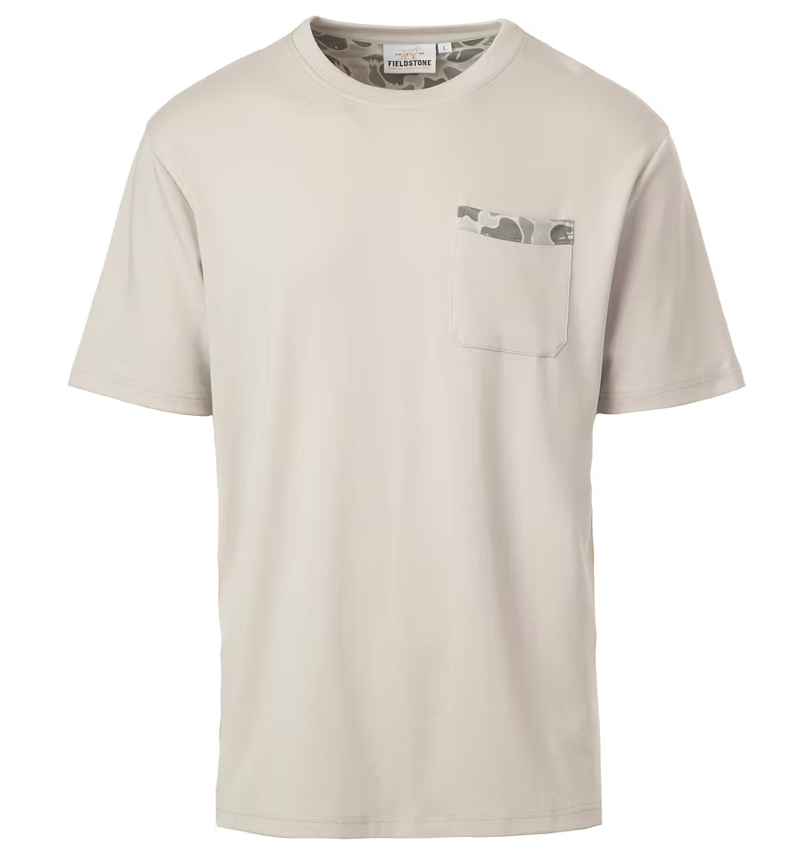 Youth Tee W/Camo Pocket Tee
