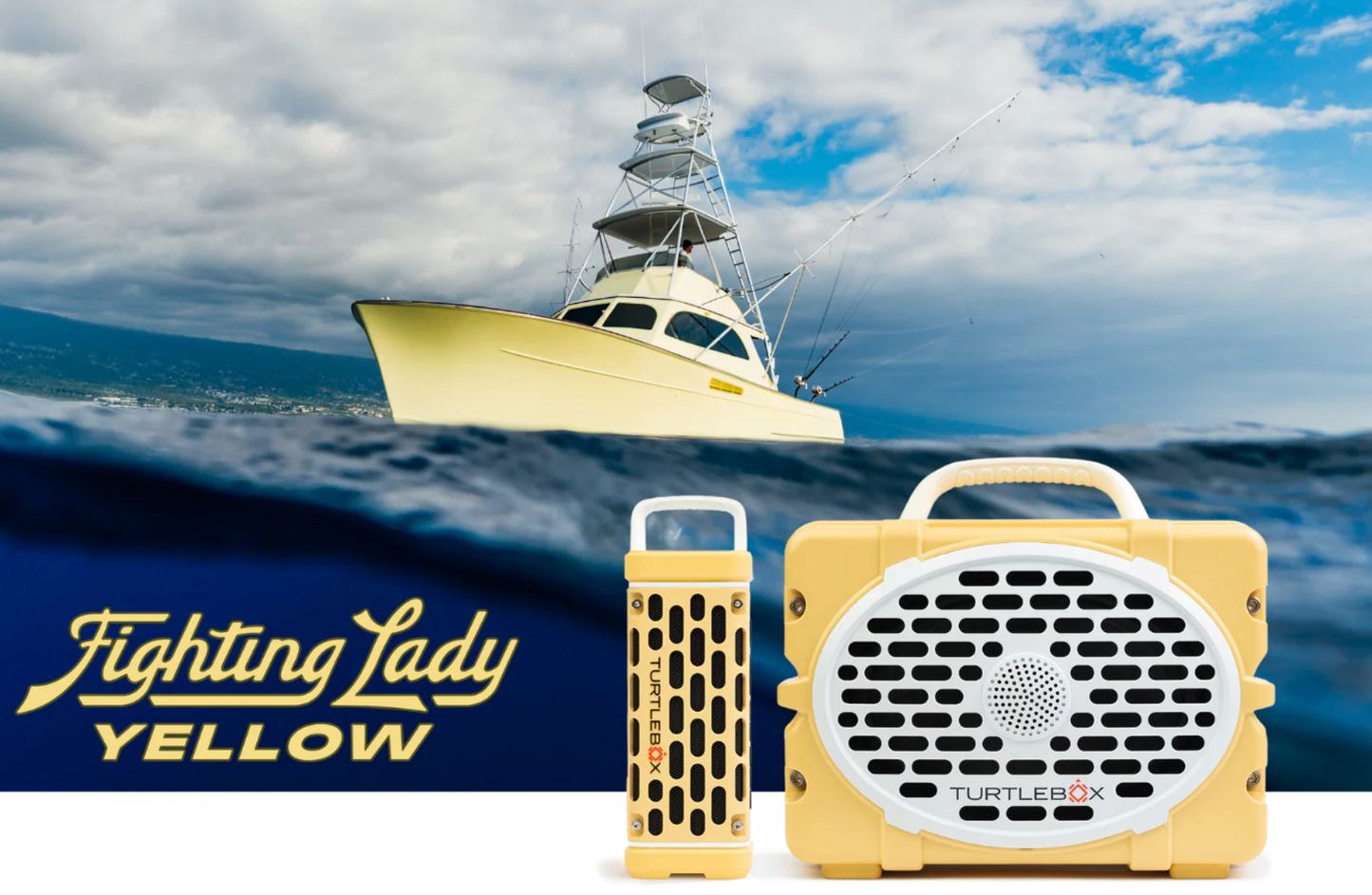 Fighting Lady Yellow Gen 3 Speaker