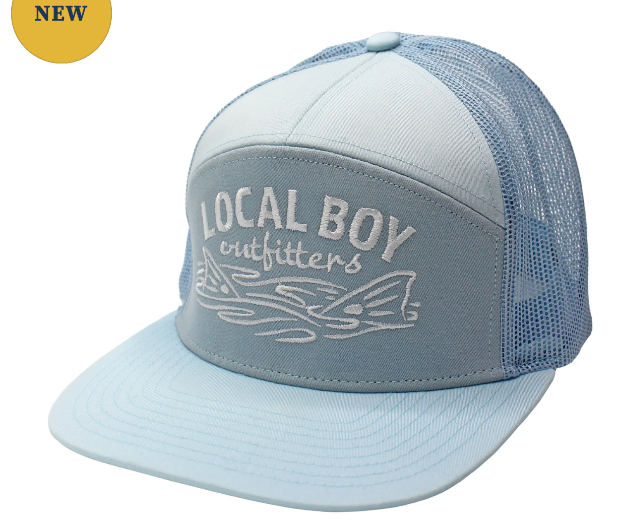 Fish Tails 7 Panel Hat