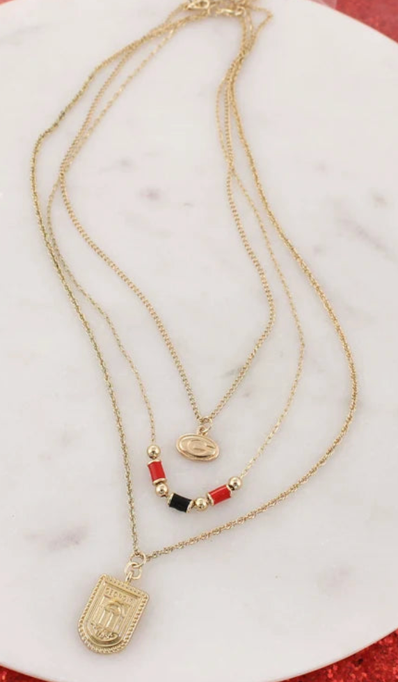 Georgia Gold Trio Necklace Set