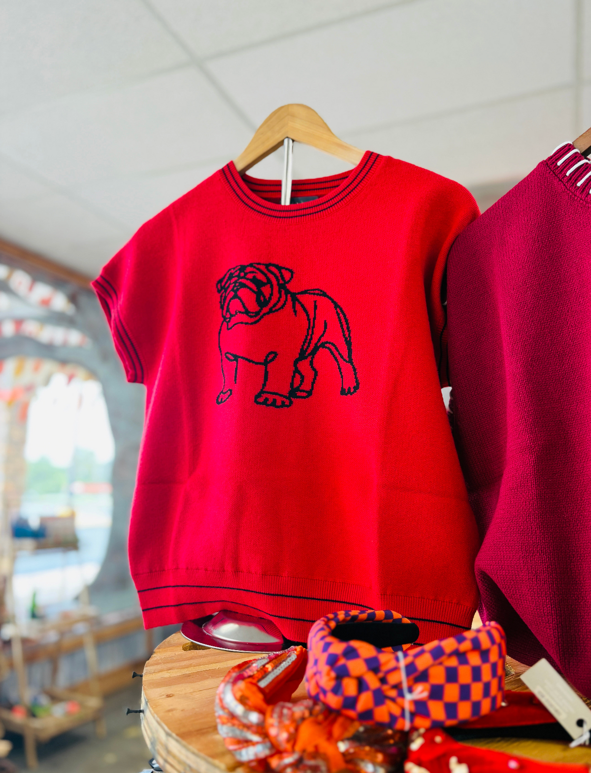 Sic ‘Em Bulldog Sweater Top