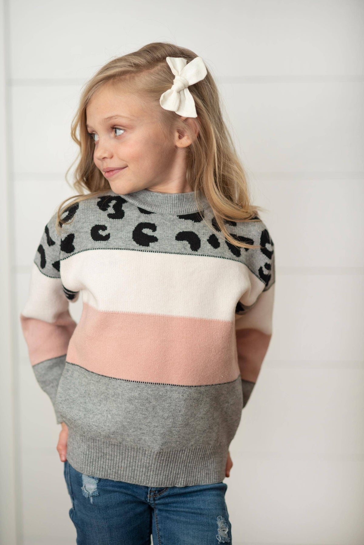 Lala Leopard Sweater
