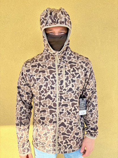 Waffle Hooded Jacket-CW