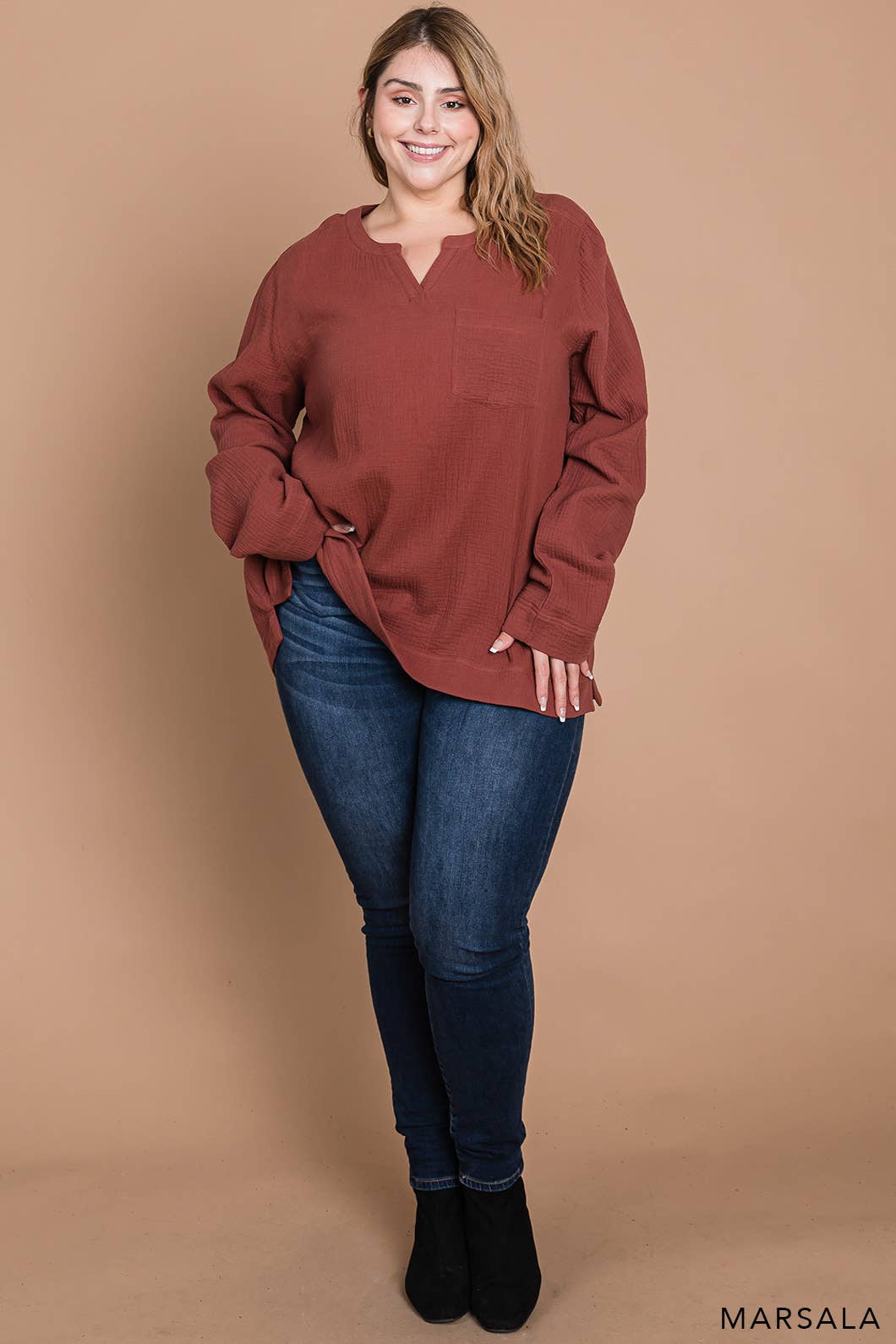 Marsala Pullover