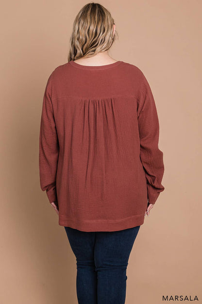 Marsala Pullover