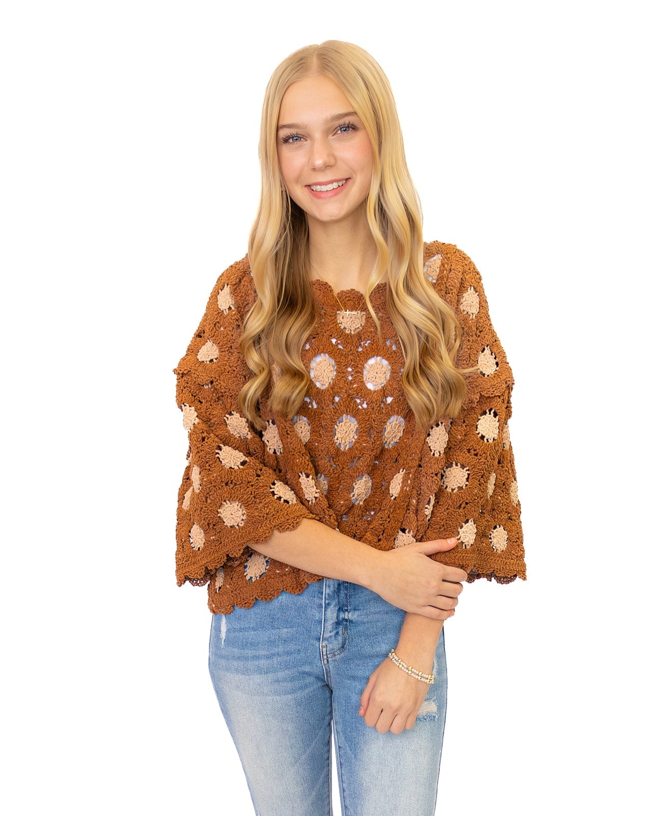 Celine Crochet Top