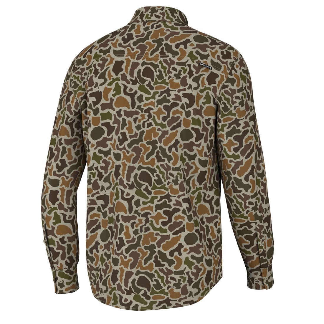 Camo Button Up