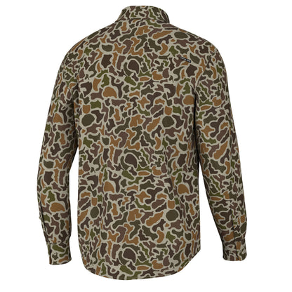 Camo Button Up