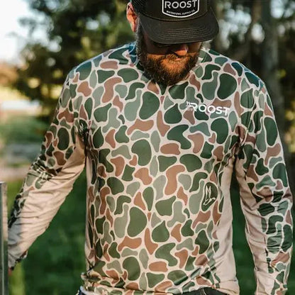 Camo Dry Fit LS