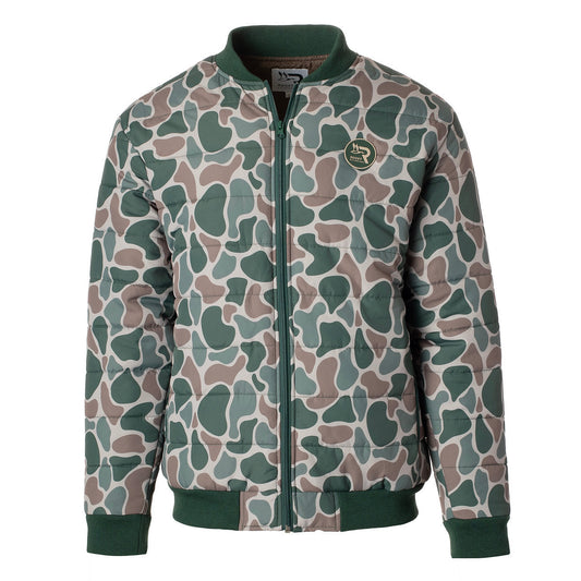 Camo Puffer Jacket