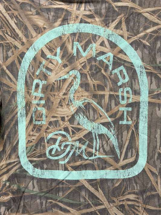 Backshore Logo Teal Tee