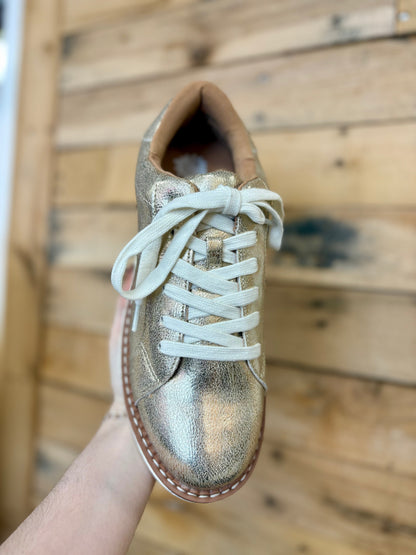 Chunky Gold Sneaker
