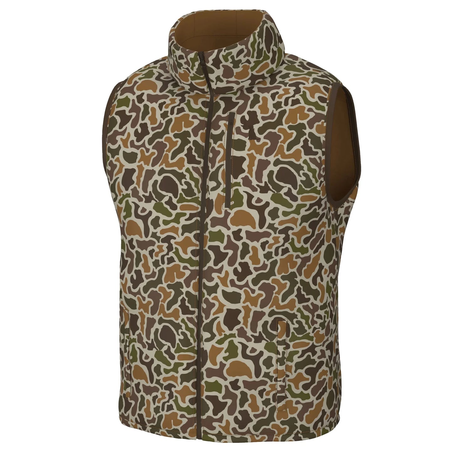 Vintage Camo Reversible Vest