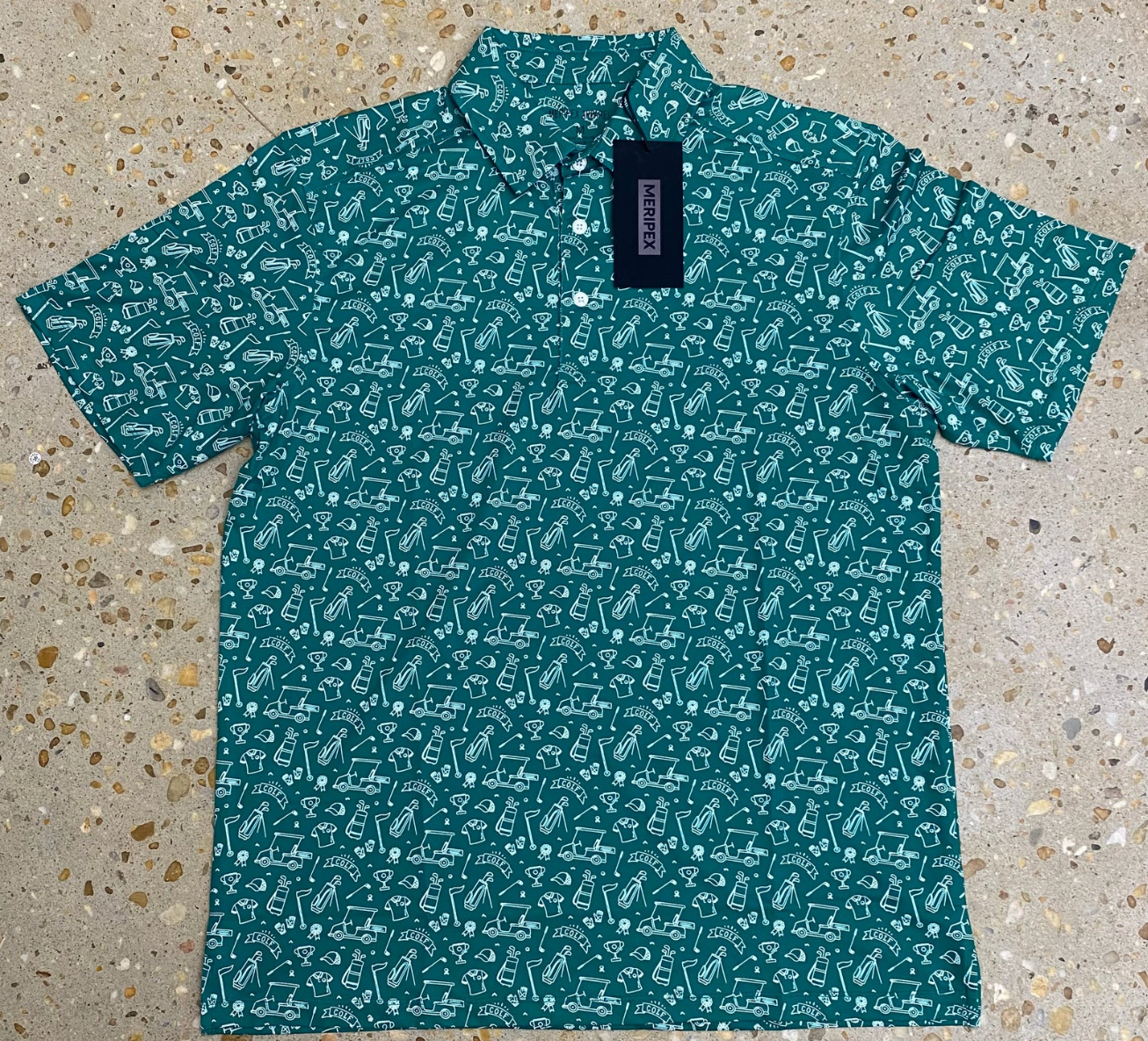 Green Golf Polo