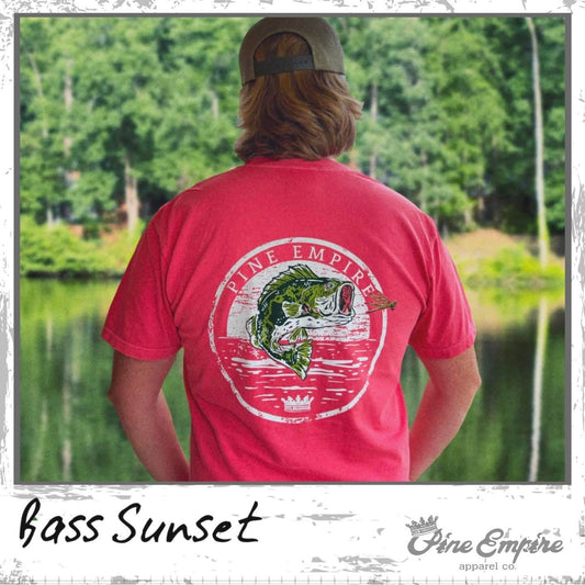Bass Sunset Tee