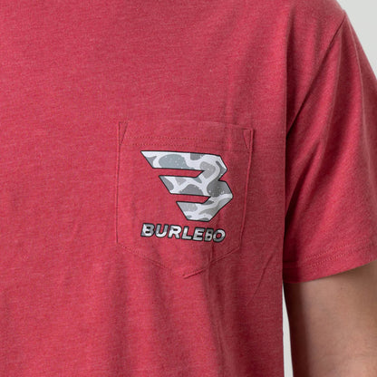 Crimson Flying B Tee