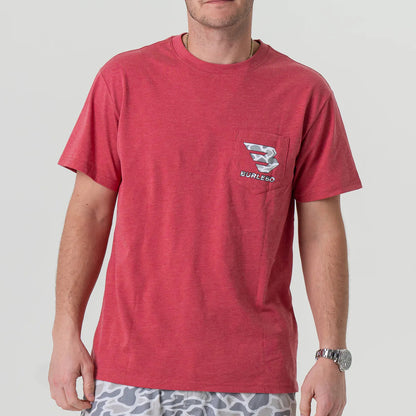 Crimson Flying B Tee