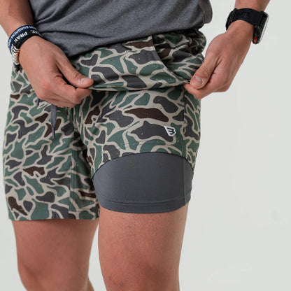 Retro Camo Shorts