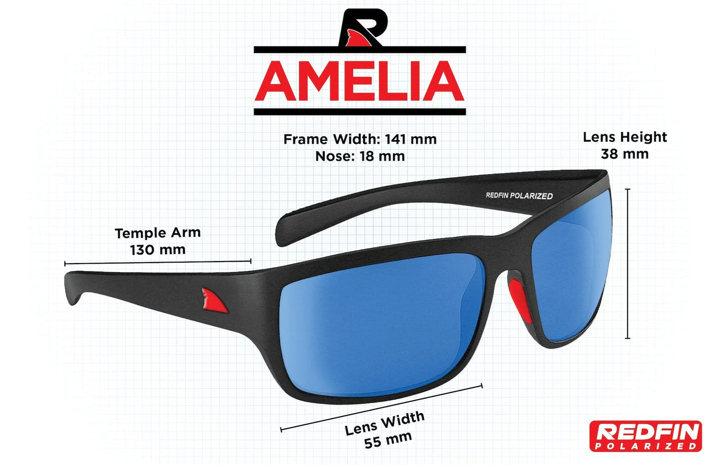Redfin Amelia Glasses