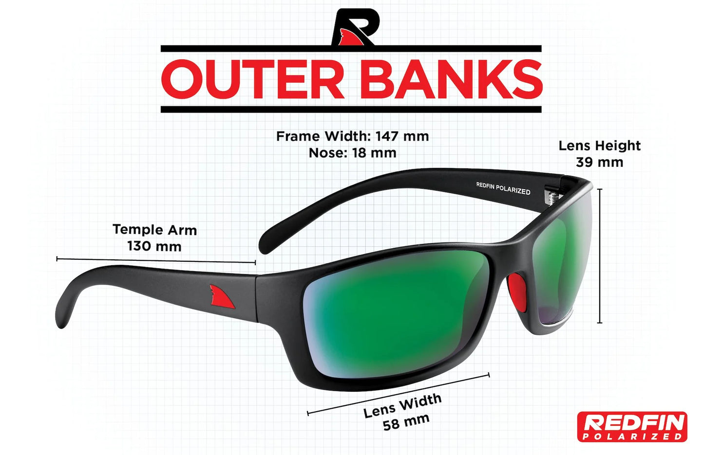 Redfin Outer Banks Glasses