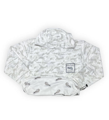 White Camo Hoodie