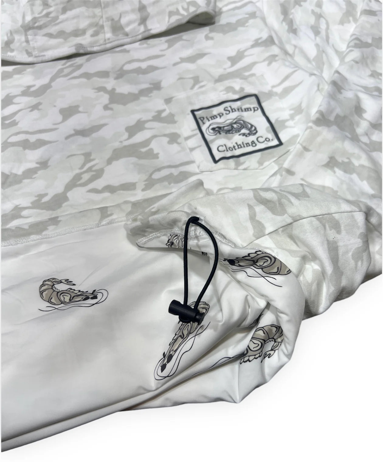 White Camo Hoodie