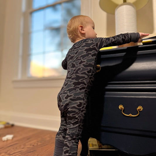 Blackout Camo Onesie