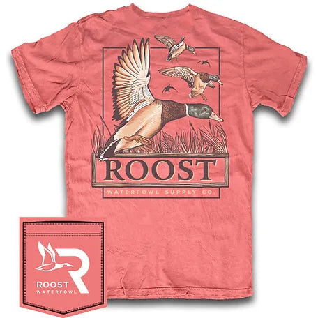Youth Red Mallards Tee