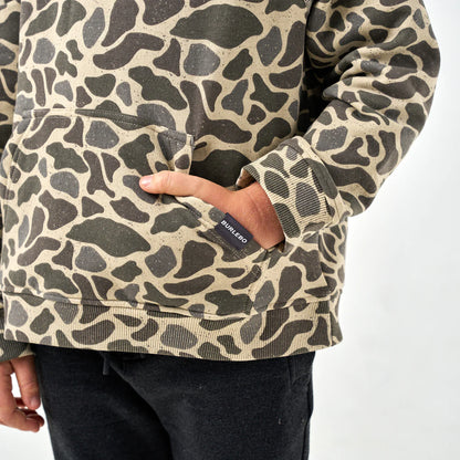 Deer Camo Fleece Hoodie