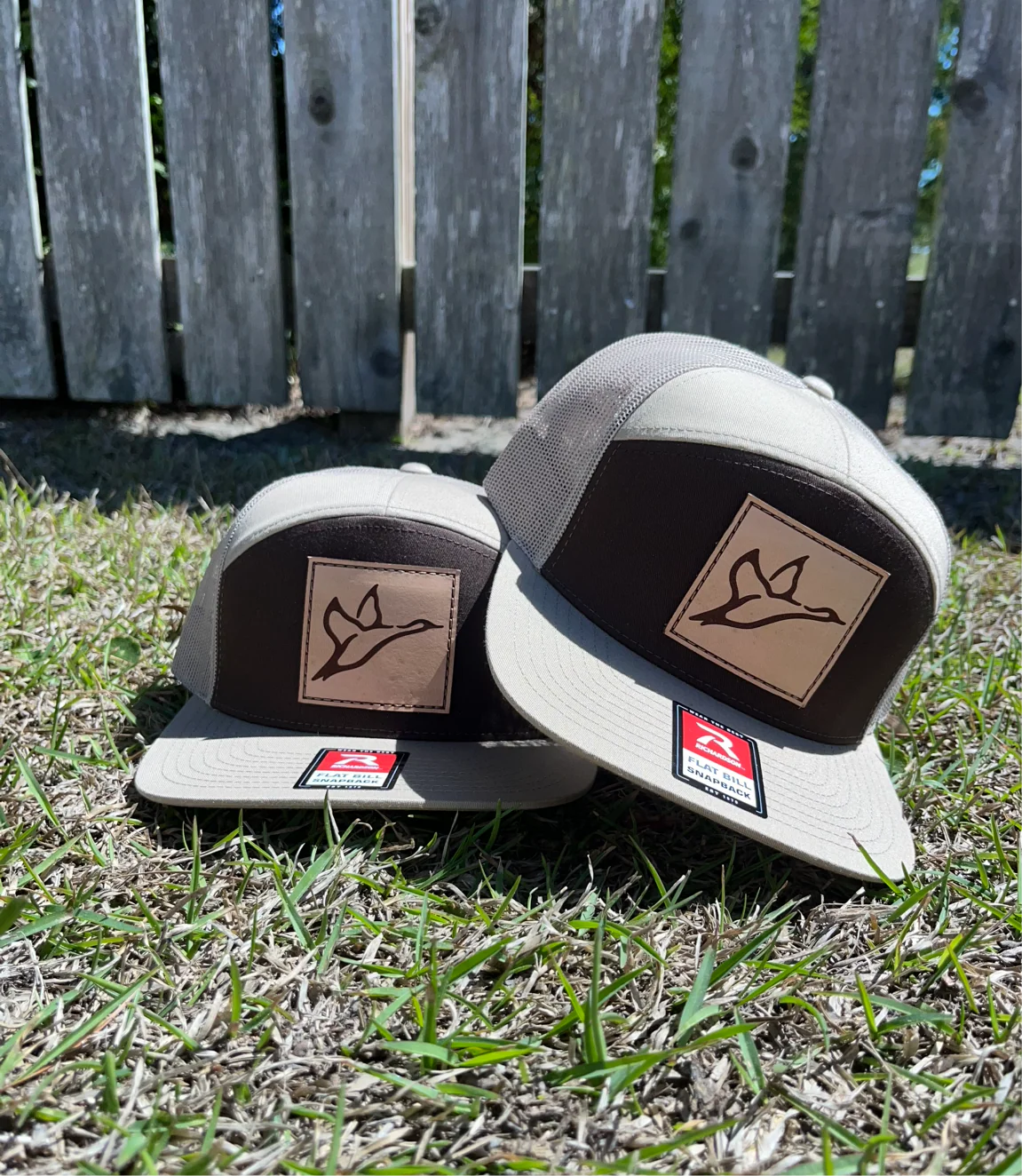 Khaki/Coffee Patch Hat
