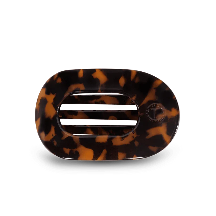 Teletie Flat Round Hair Clip- Medium