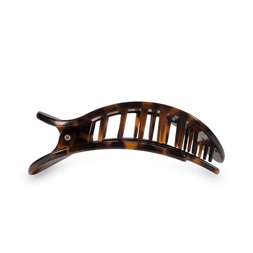 Teletie Flat Round Hair Clip- Medium