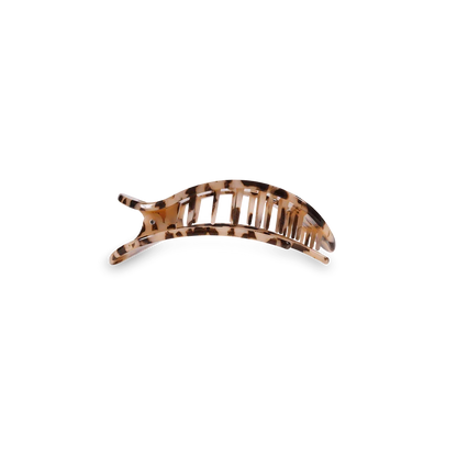Small Teletie Flat Round Hair Clip