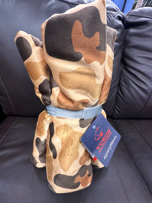 Camo Sherpa Blanket