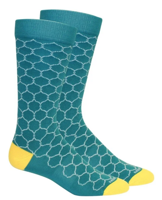 Castaway Teal Socks